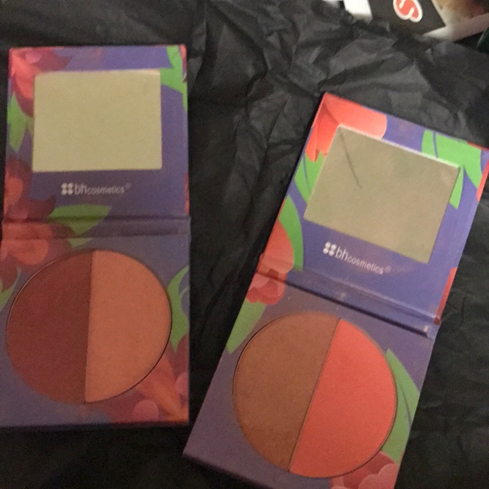 Two blush duo pallets iris and tulip